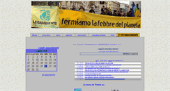Desktop Screenshot of legambientetrieste.it
